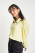 Dotted Yellow Georgette Top
